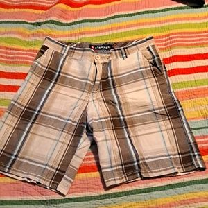 Boys plaid summer shorts